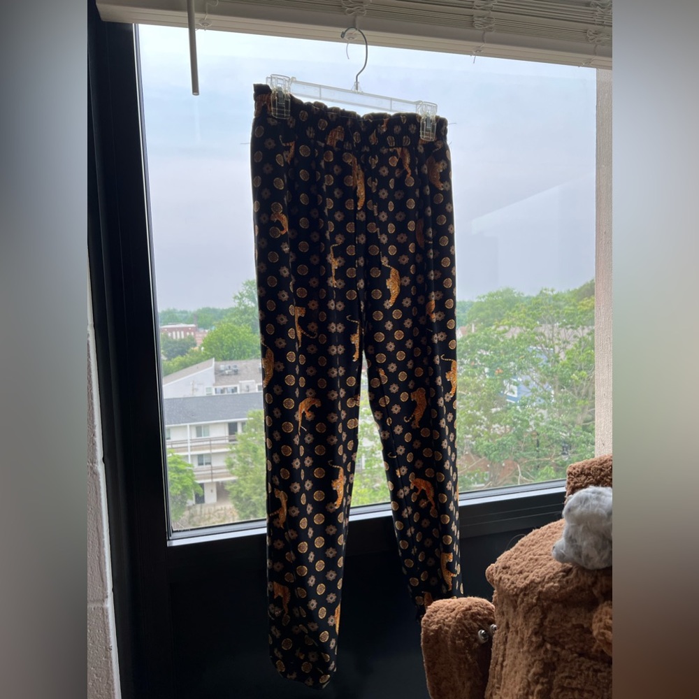 Zara Tiger Printed Pants